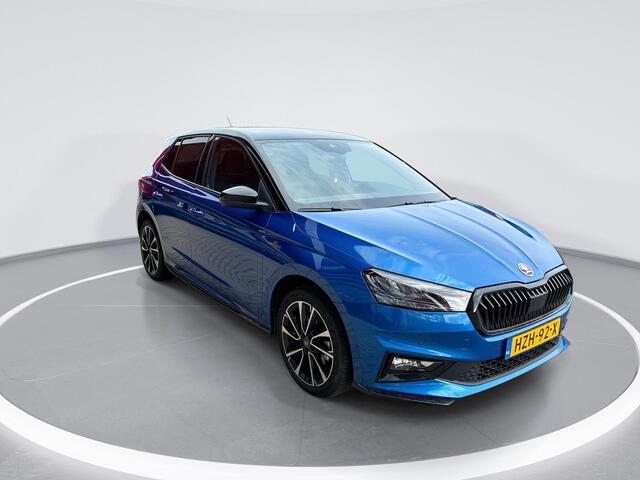 Skoda FABIA 1.0 TSI 115pk DSG Monte Carlo · Camera · Keyless · Apple/Android Car Play · Stoelverwarming · Sportstoelen · 17"Velgen · Garantie t/m 14-08-2029 of 100.000km