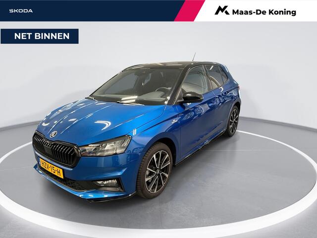 Skoda FABIA 1.0 TSI 110pk DSG Monte Carlo · Camera · Apple/Android Car Play · Stoelverwarming · Cruise Control · 17'' Inch · Garantie t/m 14-08-2029 of 100.000km