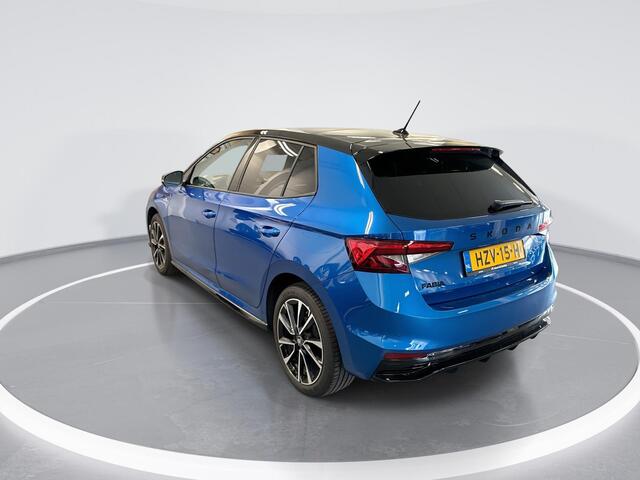 Skoda FABIA 1.0 TSI 110pk DSG Monte Carlo · Camera · Apple/Android Car Play · Stoelverwarming · Cruise Control · 17'' Inch · Garantie t/m 14-08-2029 of 100.000km