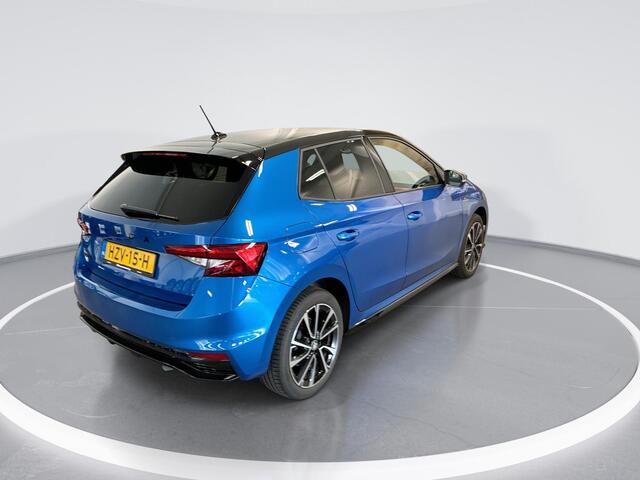 Skoda FABIA 1.0 TSI 110pk DSG Monte Carlo · Camera · Apple/Android Car Play · Stoelverwarming · Cruise Control · 17'' Inch · Garantie t/m 14-08-2029 of 100.000km