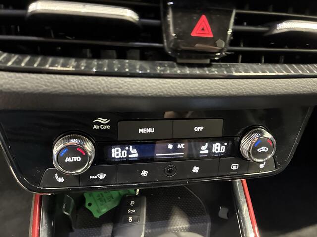 Skoda FABIA 1.0 TSI 110pk DSG Monte Carlo · Camera · Apple/Android Car Play · Stoelverwarming · Cruise Control · 17'' Inch · Garantie t/m 14-08-2029 of 100.000km