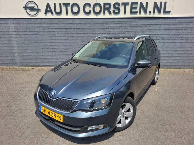 Skoda FABIA Combi 1.2TSI 90PK Navi Ecc Trekhaak Stoelverwarming Pdc Cruise Control Style Business Bluetooth Lmv Isofix Regen-Lichtsensor Origineel Nederlandse Auto 1.000KG Trekgewicht