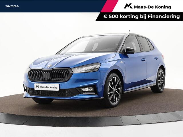 Skoda FABIA 1.0 TSI 110pk DSG Monte Carlo · Camera · Apple/Android Car Play · Stoelverwarming · Cruise Control · 17'' Inch · Garantie t/m 14-08-2029 of 100.000km