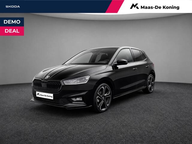 Skoda FABIA Monte Carlo 1.0 TSI 115 PK DSG | 18 inch Libra | Licht en Zicht Plus | Travel Assist | Verwarmde stoelen voor | ledere bekleding