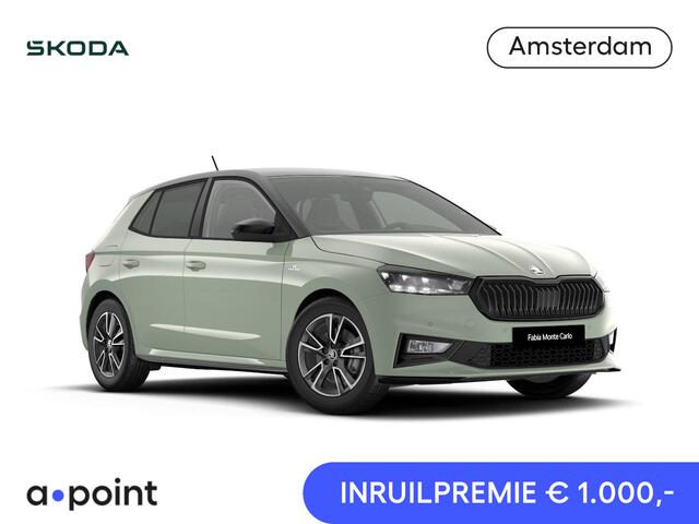 Skoda FABIA 1.0 TSI Monte Carlo 115 pk 7 versn. DSG | Travel Assist Plus | Verwarmbare stoelen voor