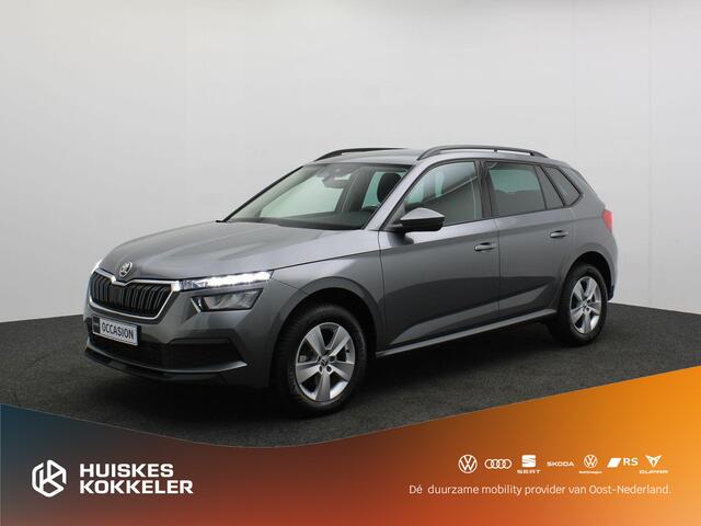 Skoda Kamiq Ambition 1.0 TSI 110pk Cruise control, Parkeersensor achter, App connect, Airco, Bluetooth, DAB, Radio, LED koplampen