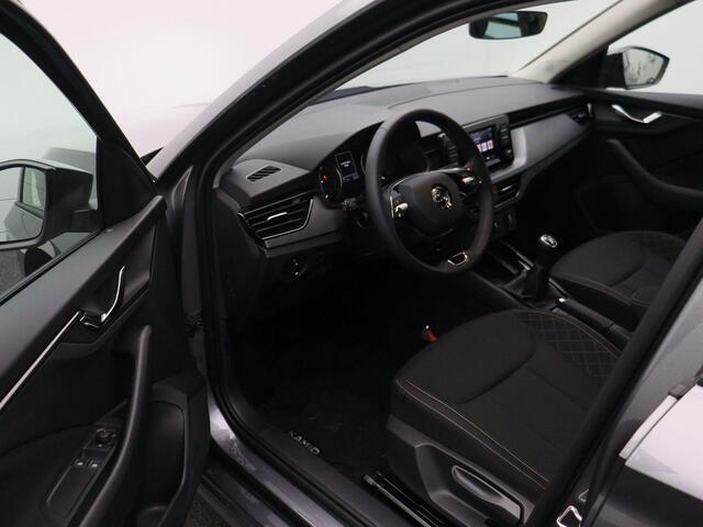 Skoda Kamiq Ambition 1.0 TSI 110pk Cruise control, Parkeersensor achter, App connect, Airco, Bluetooth, DAB, Radio, LED koplampen