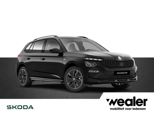 Skoda Kamiq Monte Carlo 1.0 TSI 115 PK 6 versn. Hand | Panorama dak | LED matrix | 17" lichtmetalen velgen | Camera |