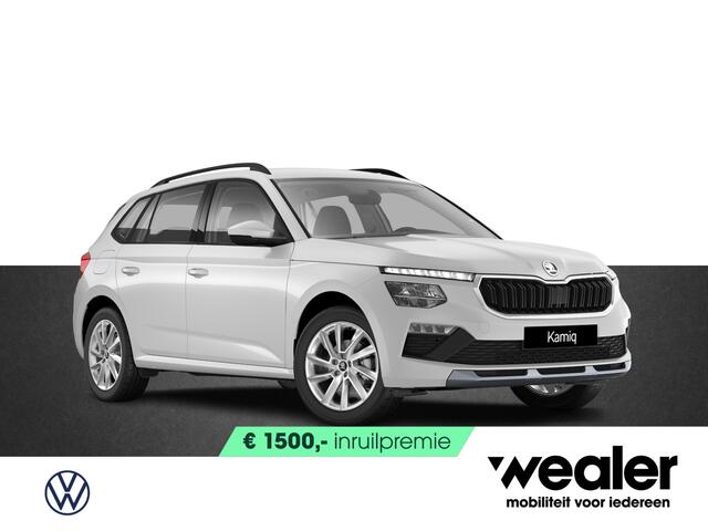 Skoda Kamiq Selection 1.0 TSI 115 PK SUV 6 versn. Hand | 17" lichtmetalen velgen | Apple Carplay/Android Auto | Parkeersensoren | Climatronic |