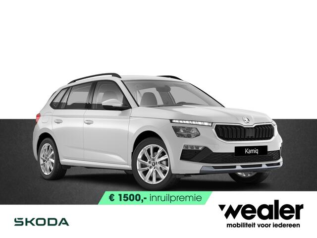 Skoda Kamiq Selection 1.0 TSI 115 PK SUV 6 versn. Hand | 17" lichtmetalen velgen | Apple Carplay/Android Auto | Parkeersensoren | Climatronic |
