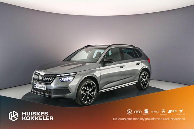 Skoda Kamiq Monte Carlo 1.5 TSI 150pk DSG Automaat Panoramadak, Achteruitrijcamera, Cruise control, Verwarmde voorruit, Parkeersensoren, Stuurwiel verwarmd, LED koplampen