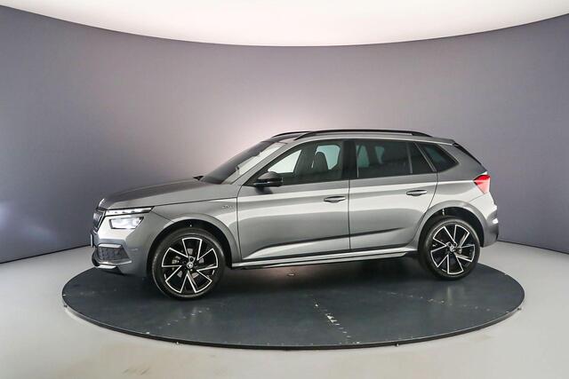 Skoda Kamiq Monte Carlo 1.5 TSI 150pk DSG Automaat Panoramadak, Achteruitrijcamera, Cruise control, Verwarmde voorruit, Parkeersensoren, Stuurwiel verwarmd, LED koplampen