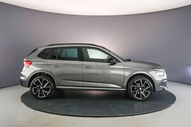 Skoda Kamiq Monte Carlo 1.5 TSI 150pk DSG Automaat Panoramadak, Achteruitrijcamera, Cruise control, Verwarmde voorruit, Parkeersensoren, Stuurwiel verwarmd, LED koplampen