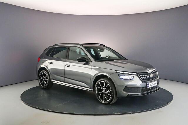 Skoda Kamiq Monte Carlo 1.5 TSI 150pk DSG Automaat Panoramadak, Achteruitrijcamera, Cruise control, Verwarmde voorruit, Parkeersensoren, Stuurwiel verwarmd, LED koplampen