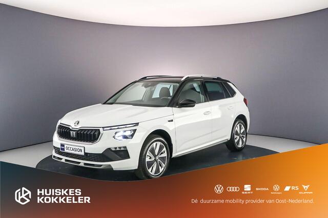 Skoda Kamiq Selection 1.5 TSI 150pk DSG Automaat Adaptive cruise control, Achteruitrijcamera, Stoelverwarming, LED verlichting, Stuurwiel verwarmd, Parkeersensoren, App connect, DAB, Radio