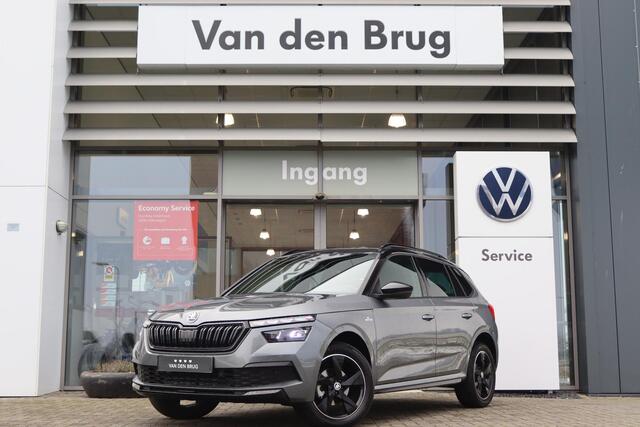 Skoda Kamiq 1.0 TSI 110 pk Monte Carlo | Panoramadak | Camera | Climatronic | App Connect | LED | Adaptive Cruise | Keyless | 17'' LM | Fabrieksgarantie tot 29-11-2026 of 60.000km