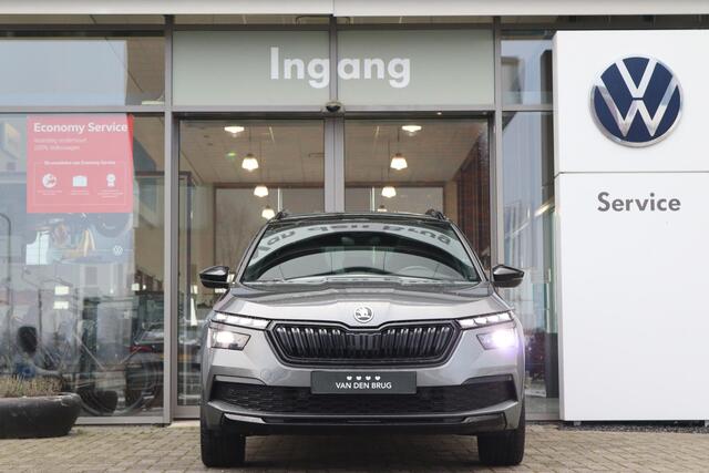 Skoda Kamiq 1.0 TSI 110 pk Monte Carlo | Panoramadak | Camera | Climatronic | App Connect | LED | Adaptive Cruise | Keyless | 17'' LM | Fabrieksgarantie tot 29-11-2026 of 60.000km