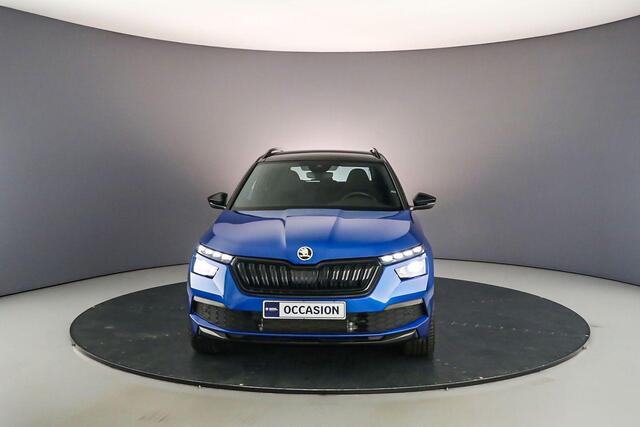 Skoda Kamiq Monte Carlo 1.0 TSI 110pk DSG Automaat Panoramadak, Adaptive cruise control, Elektrische achterklep, Achteruitrijcamera, Stoelverwarming, LED verlichting, Parkeersensoren