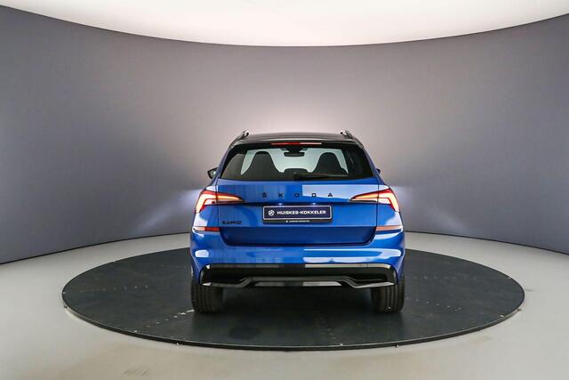 Skoda Kamiq Monte Carlo 1.0 TSI 110pk DSG Automaat Panoramadak, Adaptive cruise control, Elektrische achterklep, Achteruitrijcamera, Stoelverwarming, LED verlichting, Parkeersensoren