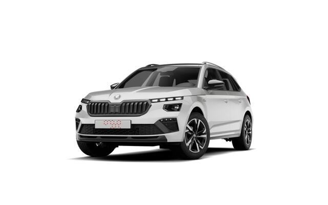 Skoda Kamiq 1.0 TSI Greentech 115 6MT Monte Carlo Verwarmbare stoelen voor | Virtual Cockpit (digitaal instrumentenpaneel) met 10,2 inch kleurenscherm | Achteruitrijcamera