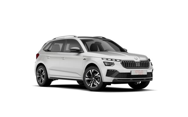 Skoda Kamiq 1.0 TSI Greentech 115 6MT Monte Carlo Verwarmbare stoelen voor | Virtual Cockpit (digitaal instrumentenpaneel) met 10,2 inch kleurenscherm | Achteruitrijcamera