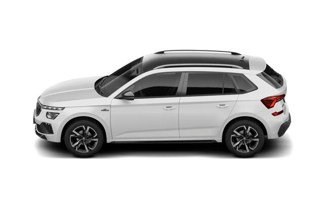 Skoda Kamiq 1.0 TSI Greentech 115 6MT Monte Carlo Verwarmbare stoelen voor | Virtual Cockpit (digitaal instrumentenpaneel) met 10,2 inch kleurenscherm | Achteruitrijcamera