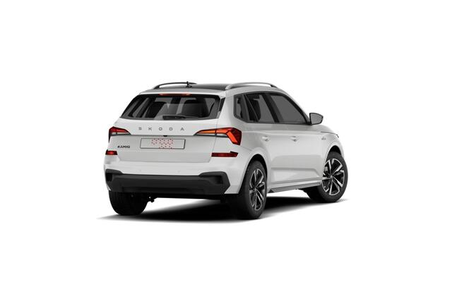 Skoda Kamiq 1.0 TSI Greentech 115 6MT Monte Carlo Verwarmbare stoelen voor | Virtual Cockpit (digitaal instrumentenpaneel) met 10,2 inch kleurenscherm | Achteruitrijcamera