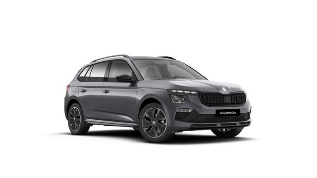 Skoda Kamiq 1.0 TSI Greentech 115 6MT Monte Carlo Verwarmbare stoelen voor | Virtual Cockpit (digitaal instrumentenpaneel) met 10,2 inch kleurenscherm | Achteruitrijcamera