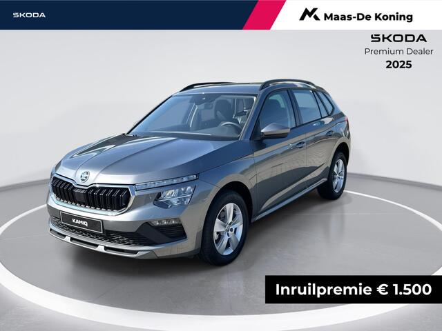 Skoda Kamiq Selection 1.0 TSI 85 kW / 115 PK SUV 6 versn. Hand | Graphite grey | wegklapbare trekhaak | Private lease deal ¤449,- |