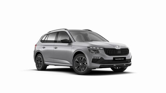 Skoda Kamiq 1.0 TSI Greentech 115 DSG-7 Monte Carlo Automaat | Verwarmbare stoelen voor | Virtual Cockpit (digitaal instrumentenpaneel) met 10,2 inch kleurenscherm | Achteruitrijcamera