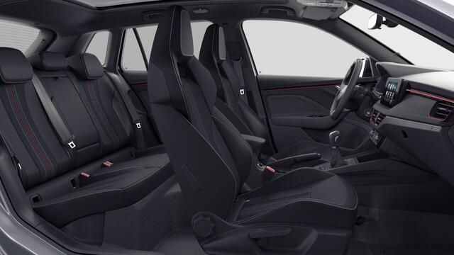 Skoda Kamiq 1.0 TSI Greentech 115 DSG-7 Monte Carlo Automaat | Verwarmbare stoelen voor | Virtual Cockpit (digitaal instrumentenpaneel) met 10,2 inch kleurenscherm | Achteruitrijcamera