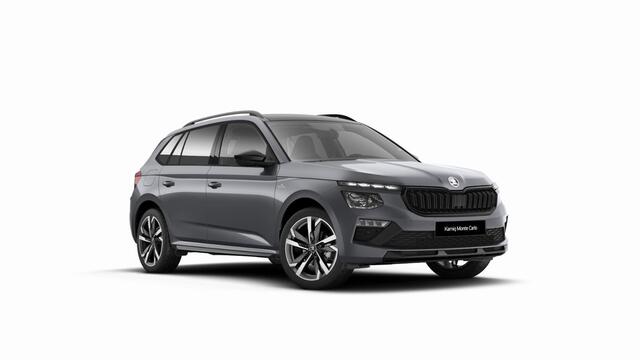 Skoda Kamiq 1.0 TSI Greentech 115 DSG-7 Monte Carlo Automaat | Verwarmbare stoelen voor | Achteruitrijcamera | Virtual Cockpit (digitaal instrumentenpaneel) met 10,2 inch kleurenscherm