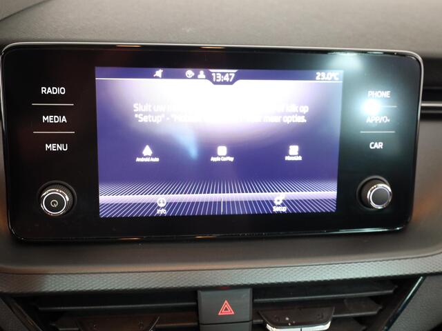 Skoda Kamiq 1.0 TSI Ambition 110 pk Automaat (DSG) | Verlengde garantie | Navigatie via App | Parkeersensoren achter | Cruise control | Autom. airco | LED koplampen |