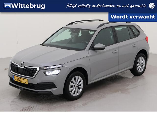 Skoda Kamiq 1.0 TSI Ambition Unieke KM. Stand/ Steel Grey/ Airco/ Led/ APP/ Parkeersensor / 16 lmv