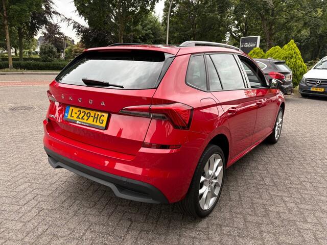 Skoda Kamiq TSI Automaat Panorama Dak Leder Virtual cockpit Parkeerhulp Winterpakket
