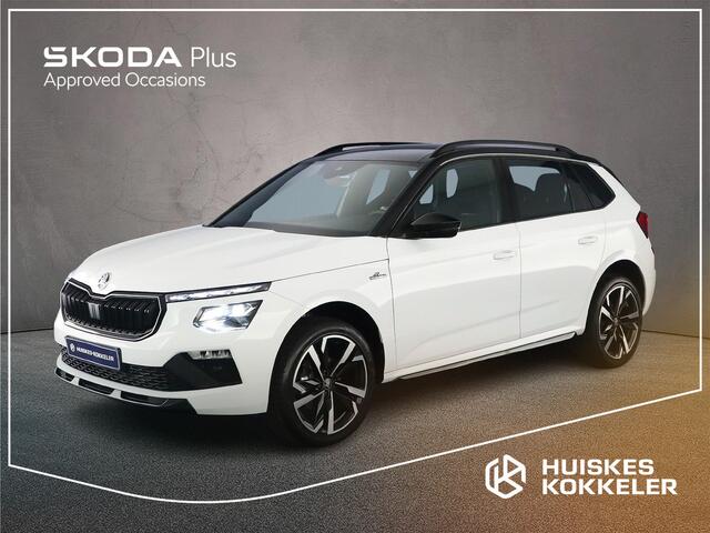 Skoda Kamiq Monte Carlo 1.0 TSI 115pk DSG Automaat Panoramadak, Adaptive cruise control, Navigatie, LED matrix koplampen, Achteruitrijcamera, Stoelverwarming