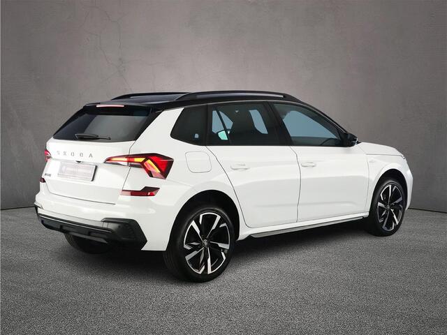 Skoda Kamiq Monte Carlo 1.0 TSI 115pk DSG Automaat Panoramadak, Adaptive cruise control, Navigatie, LED matrix koplampen, Achteruitrijcamera, Stoelverwarming