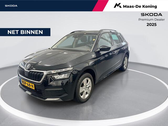Skoda Kamiq 1.0 Tsi 110pk DSG Business Edition · Camera · Apple/Android Car Play · P-Sensoren · Cruise Control · Stoelverwarming · 16'' Inch · Garantie t/m 09-05-2027 of 120.000km
