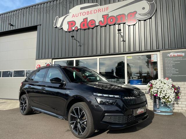 Skoda Kamiq 1.5 TSI Monte Carlo, Pano, Elek. Trekhaak, Camera, Carplay, Helemaal vol!