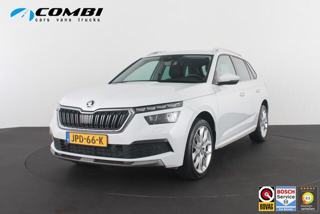 Skoda Kamiq 1.0 TSI Business Edition Rijk uitgerust!/Camera/keyless/18inch/Moon White Metallic