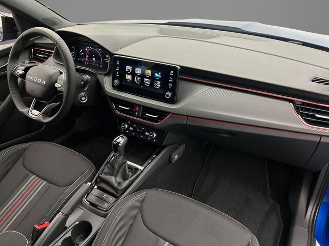 Skoda Kamiq Monte Carlo 1.0 TSI 115pk DSG Automaat Panoramadak, Adaptive cruise control, LED matrix koplampen, Achteruitrijcamera, Stoelverwarming, Parkeersensoren, Elektrische achterklep