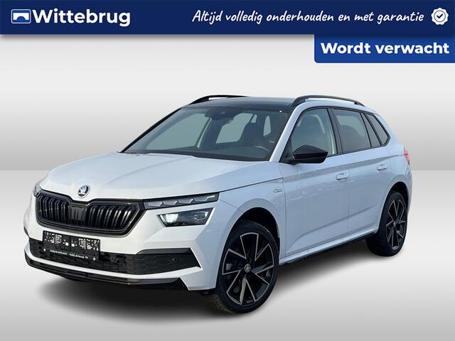 Skoda Kamiq 1.0 TSI 110pk Monte Carlo / Panorama dak / 18'' LMV / Carplay / Keyless / Achteruitrij camera / LED