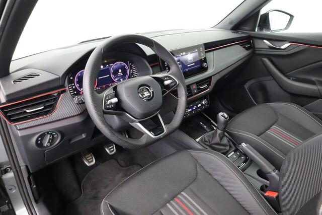 Skoda Kamiq Monte Carlo 1.0 TSI 85 kW / 115 pk | Panoramadak | Camera | Stoelverwarming | 18 inch | Keyless Entry | Elektrische Kofferklep | Draadloos Apple Carplay/Android Auto