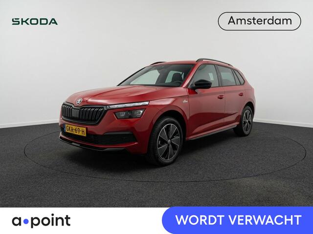 Skoda Kamiq 1.0 TSI Monte Carlo 115 pk | Verlengde garantie | Navigatie via App | Panoramadak | Parkeersensoren | Achteruitrijcamera | Stoelverwarming |