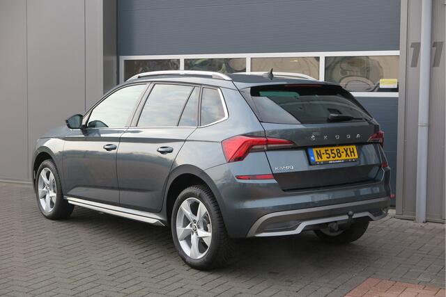Skoda Kamiq 1.0 TSI 110pk Style PDC ,LMV,Trekhaak,Stoelverwarming,Cruisecontrol,Achteruitrijcamera, Carplay, Stuurwiel multifunctioneel, Navigatie(via carplay) etc.
