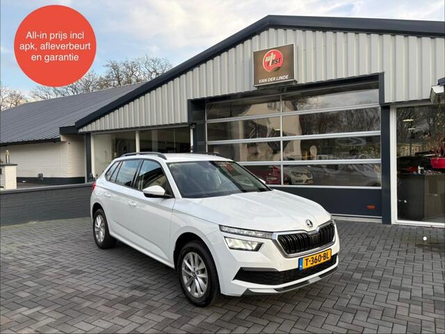 Skoda Kamiq 1.0 TSI Ambition, Navi, Cruise, Airco, All in prijs inclusief apk en afleverbeurt!