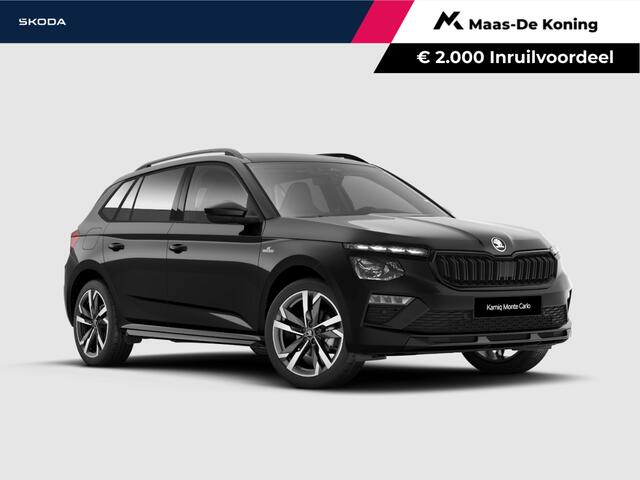 Skoda Kamiq Monte Carlo 1.0 TSI 85 kW / 115 PK SUV 7 versn.DSG | 18'' lichtmetalen Velgen | Metallic Lak