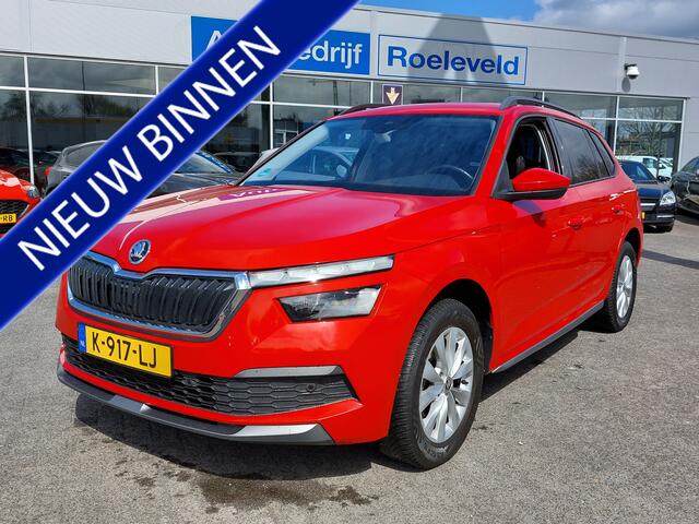 Skoda Kamiq 1.0 TSI 110pk DSG Business Edition | Origineel NL | Navi | Apple Carplay+Android Auto | Clima | Adap.Cruise | Led Koplampen | Stoelverwarming | Pdc V+A | Privacy Glass | 16''lm | Trekhaak