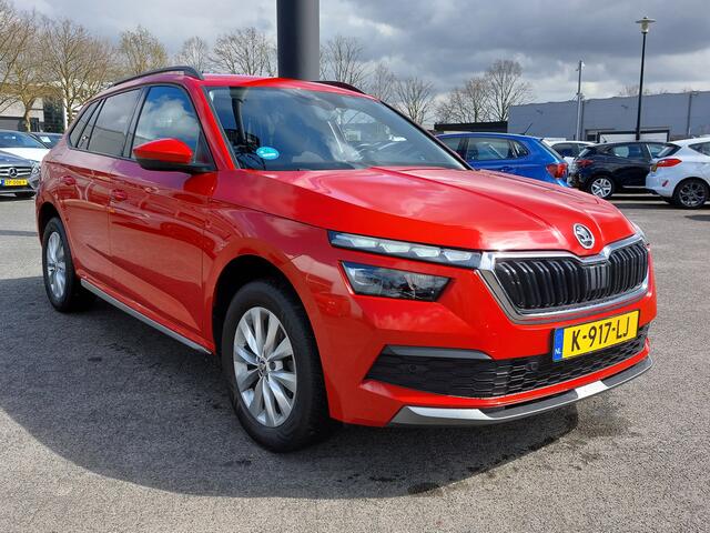 Skoda Kamiq 1.0 TSI 110pk DSG Business Edition | Origineel NL | Navi | Apple Carplay+Android Auto | Clima | Adap.Cruise | Led Koplampen | Stoelverwarming | Pdc V+A | Privacy Glass | 16''lm | Trekhaak