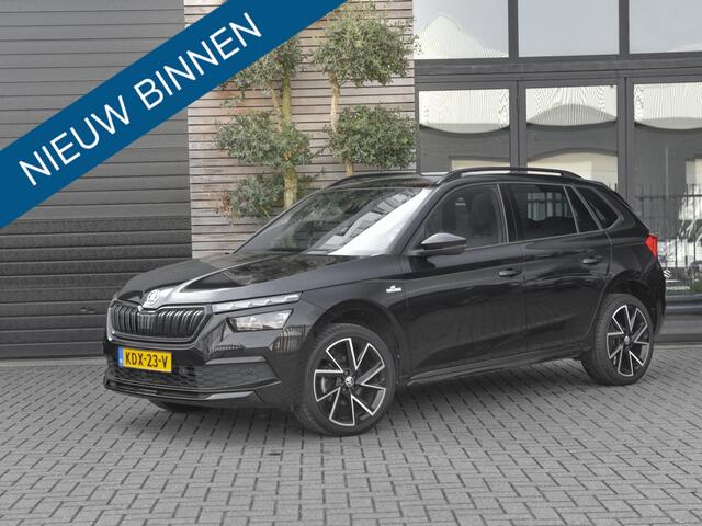 Skoda Kamiq 1.0 TSI Monte Carlo Panoramadak Trekhaak 18 inch velgen Clima Cruise Stoelverwarming